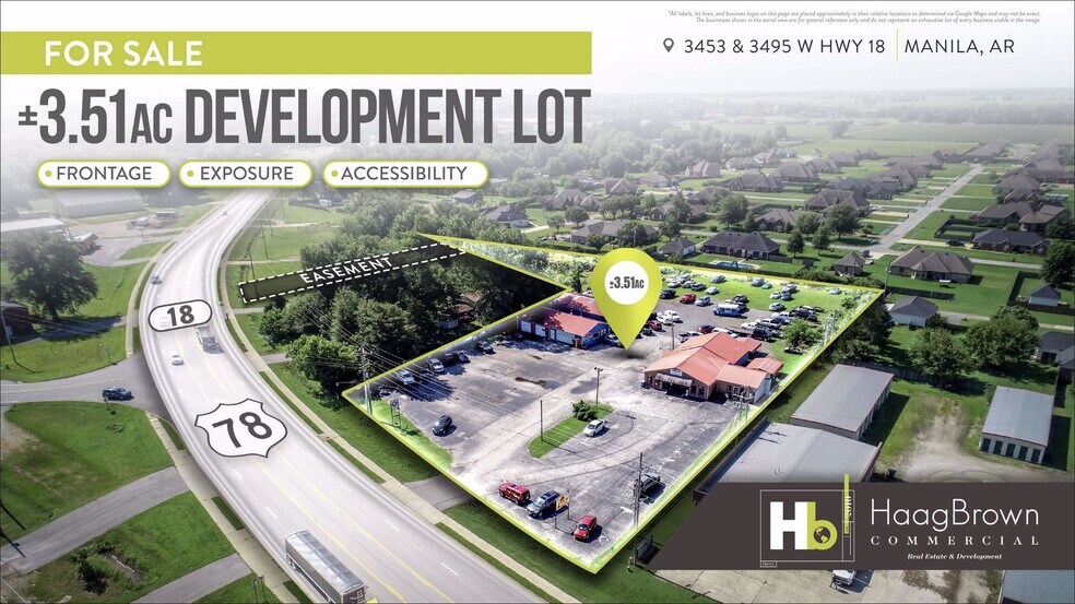 Primary Photo Of 3453 W State Highway 18, Manila Land For Sale