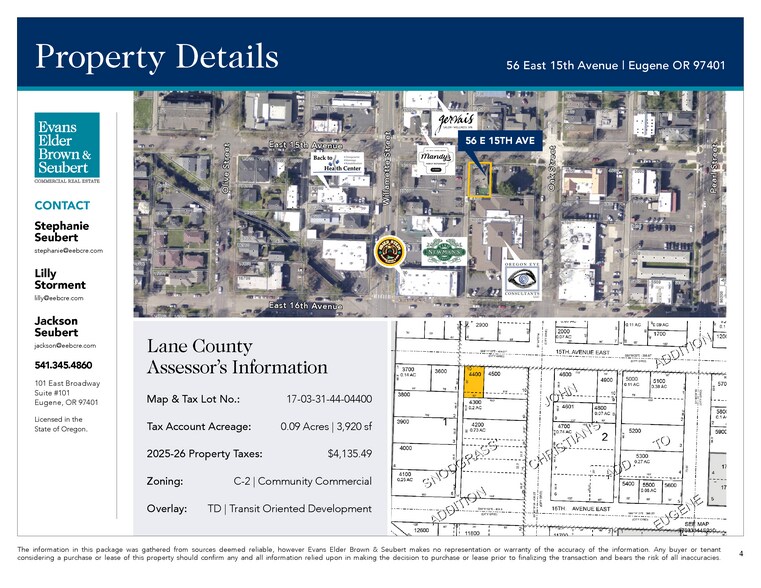 More Photos Of 56 E 15th Ave, Eugene Office For Sale