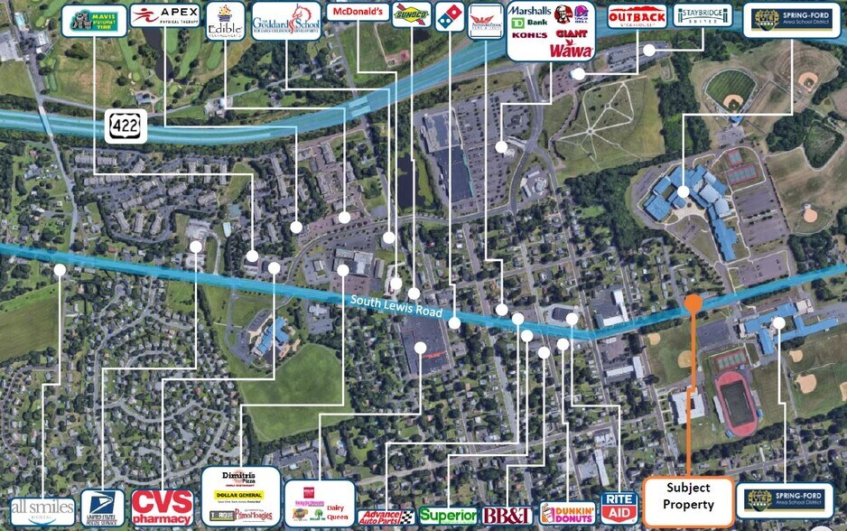 More Photos Of 301 S Lewis Rd, Royersford Convenience Store For Sale