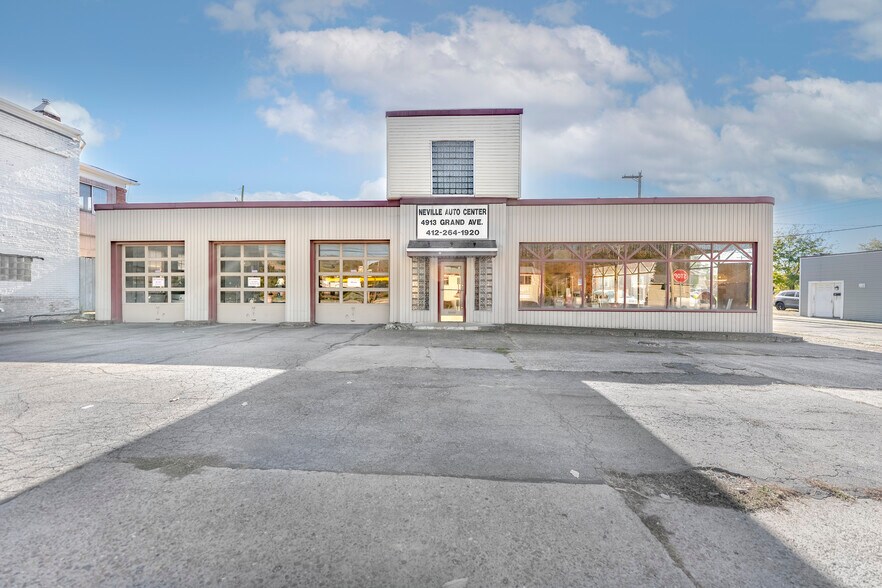 Primary Photo Of 4913 Grand Ave, Pittsburgh Auto Repair For Sale