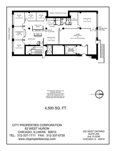 More Photos Of 222 W Ontario St, Chicago Loft Creative Space For Sale