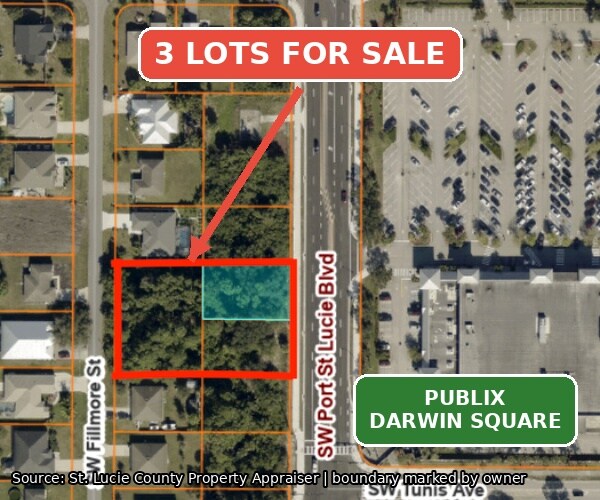 More Photos Of 3225 SW Port St Lucie Blvd, Port Saint Lucie Land For Sale