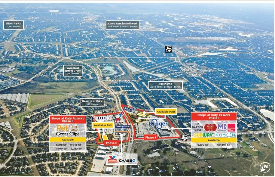 Primary Photo Of FM 1463 & Spring Green Blvd, Katy Unknown For Lease