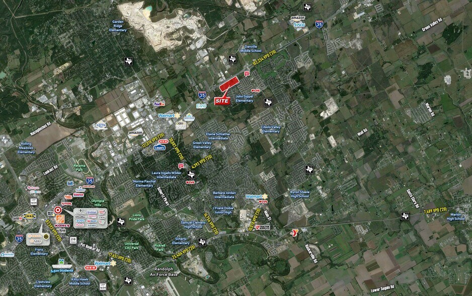 More Photos Of IH-35, Schertz Land For Sale