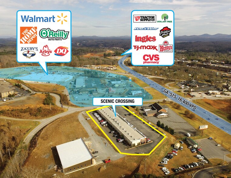 More Photos Of 2800 Scenic Dr, Blue Ridge Storefront Retail Office For Lease