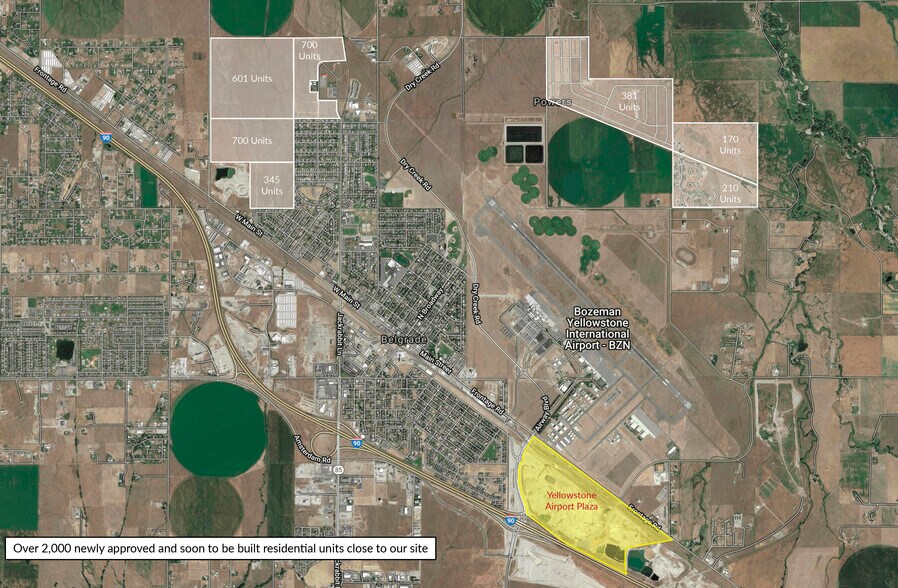 More Photos Of Airport Boulevard & Frontage Rd, Belgrade Land For Lease