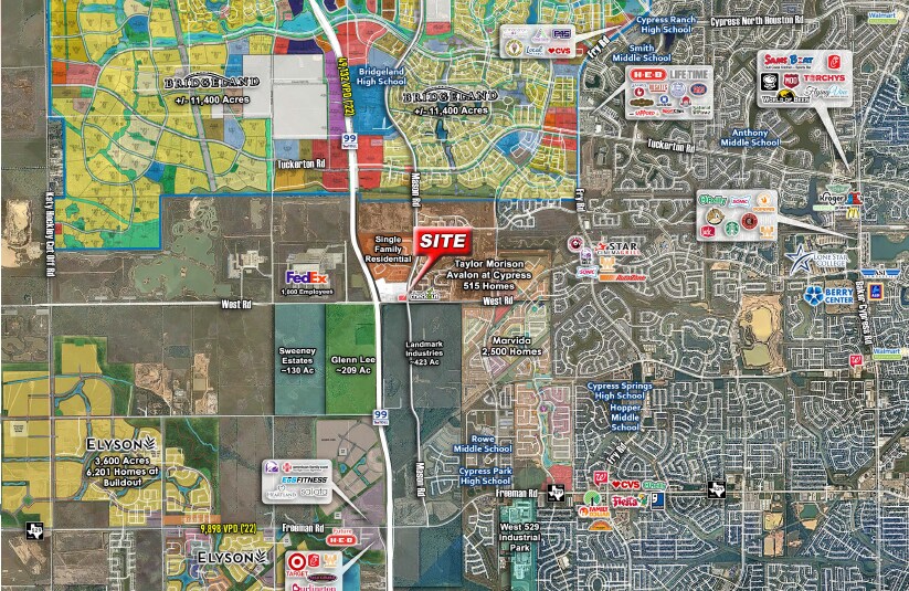 More Photos Of 21910 West Rd, Cypress General Retail For Sale