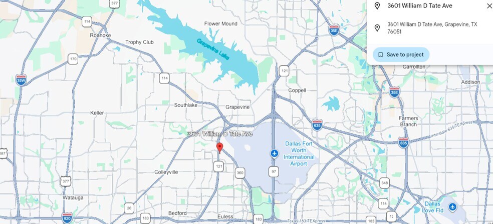 More Photos Of 3601 William D. Tate Blvd, Grapevine Land For Sale