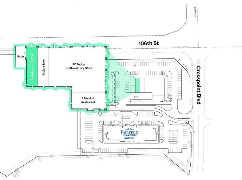More Photos Of 8220 106th St, Indianapolis General Retail For Sale