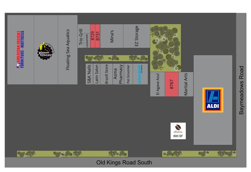 More Photos Of 8661-8775 Old Kings Rd S, Jacksonville Unknown For Lease