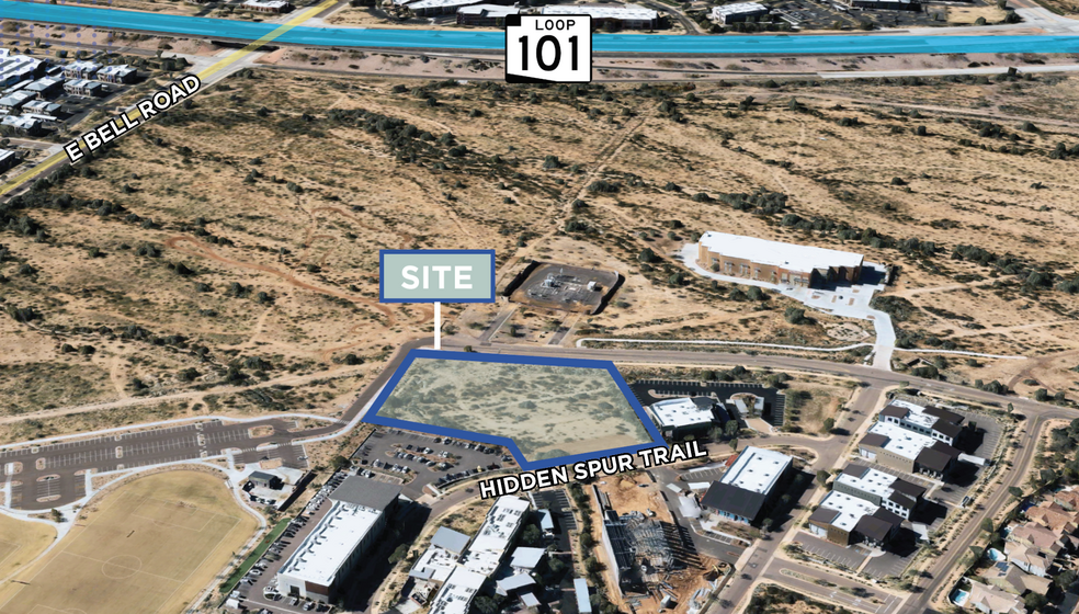 Primary Photo Of 9167 E Hidden Spur Trl, Scottsdale Land For Sale