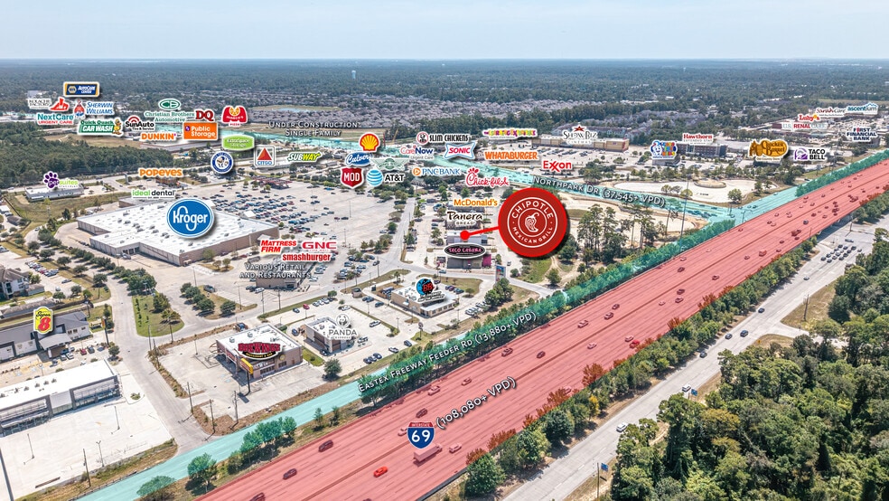 More Photos Of 25661 N US 59, Kingwood Fast Food For Sale