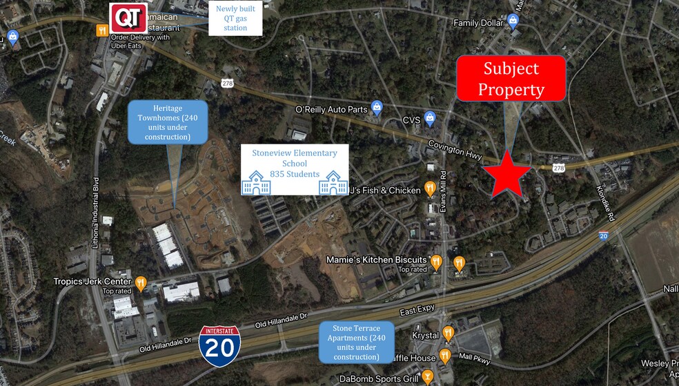 More Photos Of 7295 Covington Hwy, Lithonia Industrial For Sale