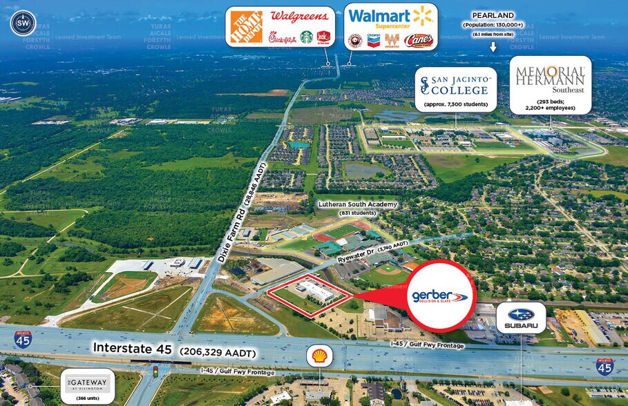 More Photos Of 12621 Ryewater Dr, Houston Auto Repair For Sale