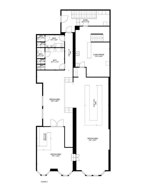 More Photos Of 1217 Pacific Ave, Atlantic City Restaurant For Sale