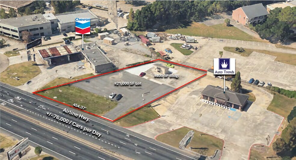 Primary Photo Of 9838 Airline Hwy, Baton Rouge Freestanding For Lease