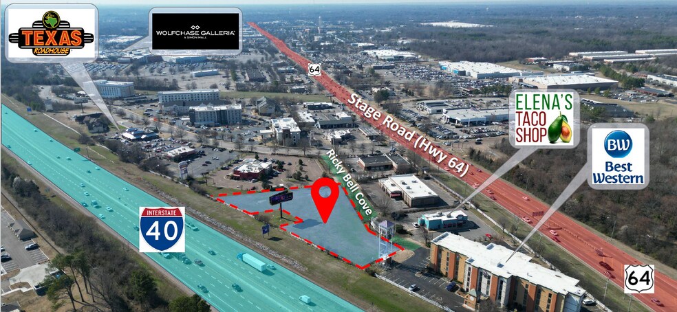 Primary Photo Of 8585 Ricky Bell Cove, Memphis Land For Sale