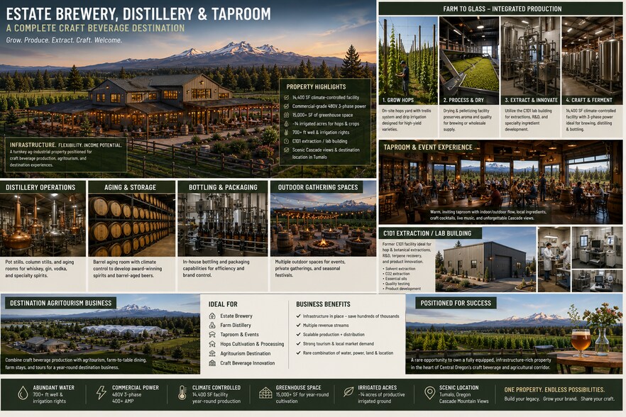 More Photos Of 65320 US 20, Bend Winery Vineyard For Sale