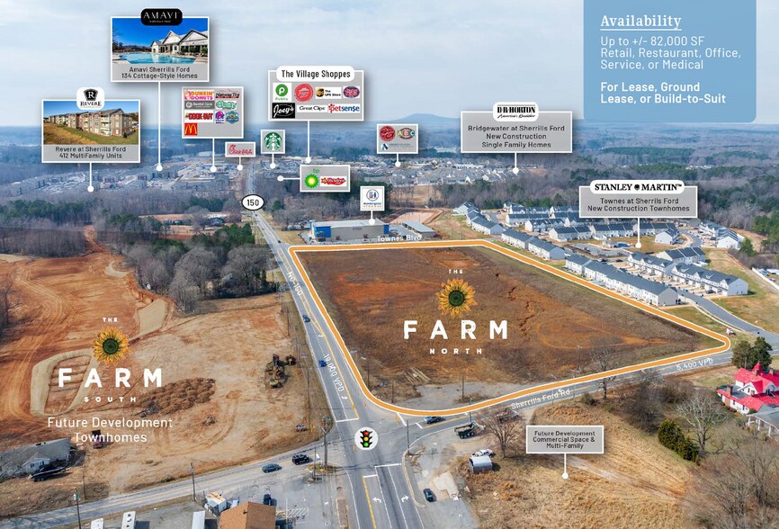 More Photos Of 9235-9247 Sherrills Ford Rd, Terrell Land For Lease