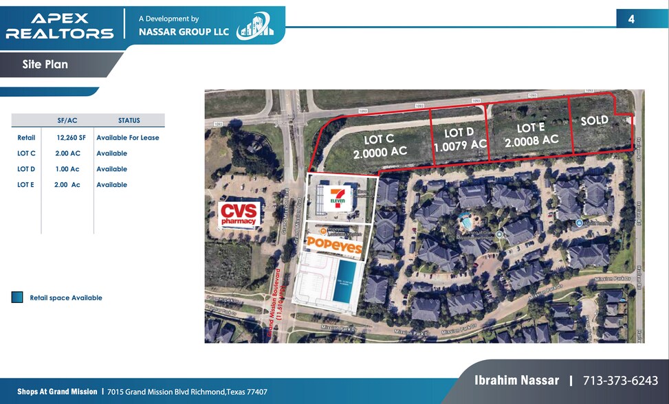 More Photos Of 6902 Grand Mission Blvd, Richmond General Retail For Lease