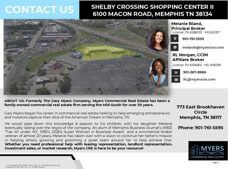More Photos Of 6100-6126 Macon Rd, Memphis Storefront For Sale