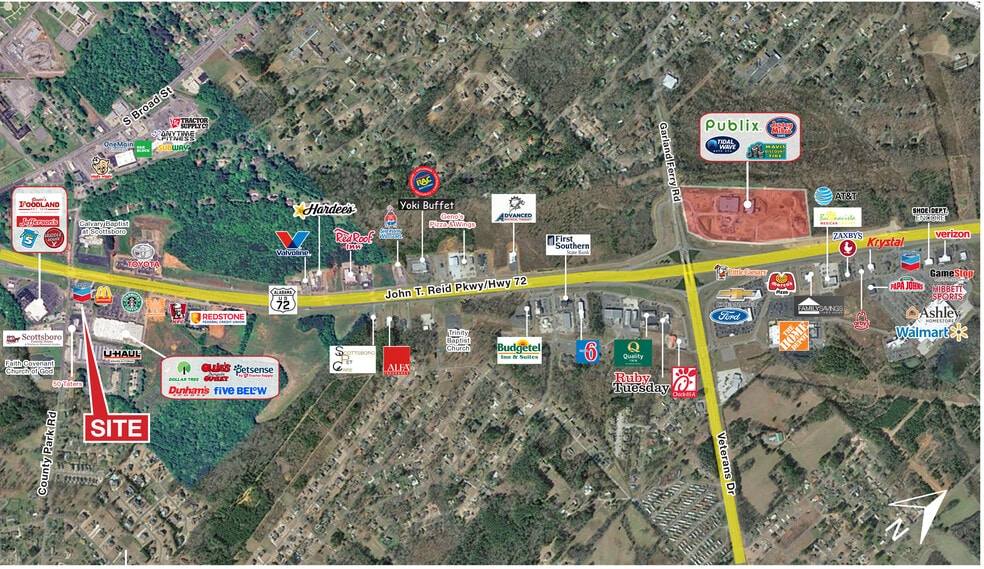 More Photos Of 1403 County Park Rd, Scottsboro Fast Food For Sale