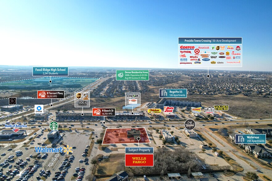 More Photos Of 8600 N Beach St, Fort Worth Bank For Sale