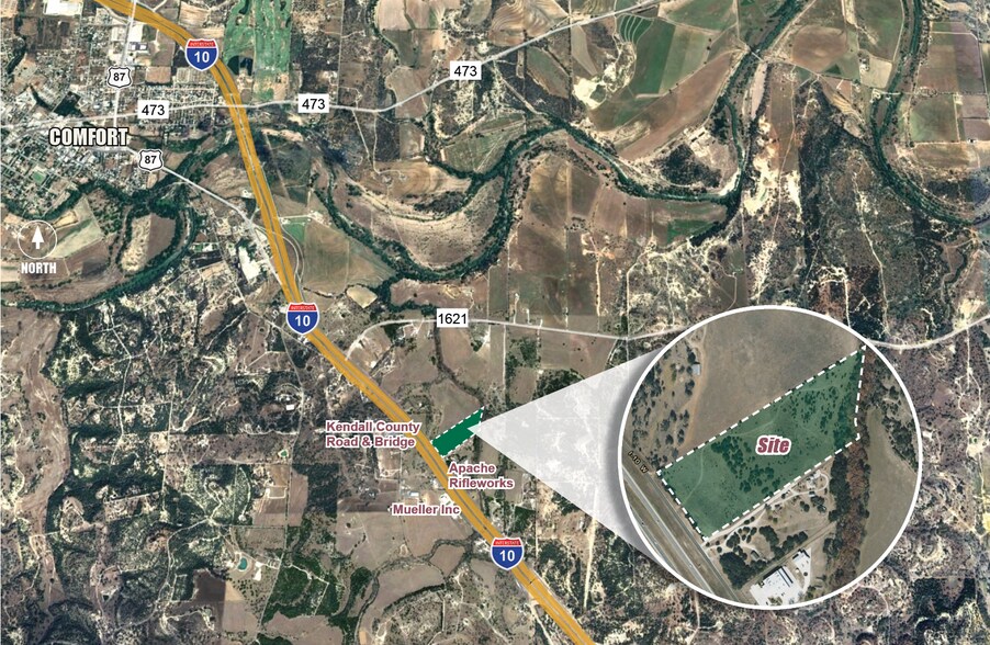 More Photos Of TBD Interstate 10, Comfort Land For Sale