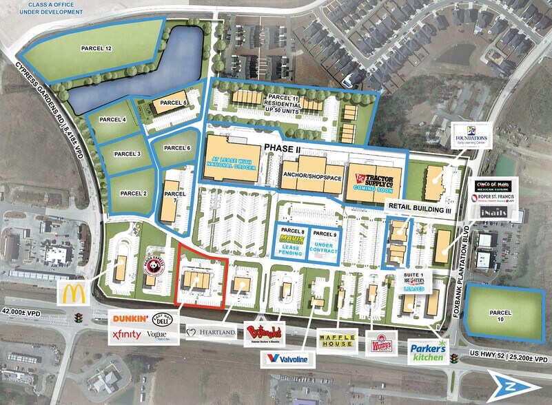 More Photos Of Foxbank Towne Center, Moncks Corner Storefront For Sale