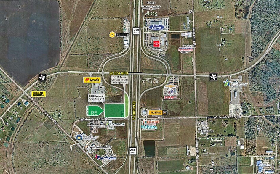 More Photos Of 40290 HWY 288, Angleton Land For Sale
