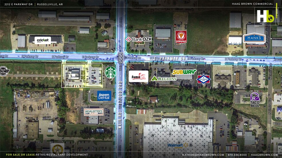 More Photos Of 2212 E Parkway Dr, Russellville Restaurant For Sale