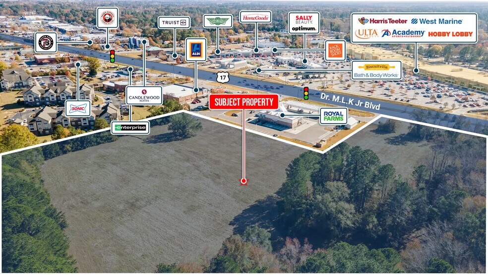 More Photos Of 3706 M L King Jr Blvd, New Bern Land For Sale