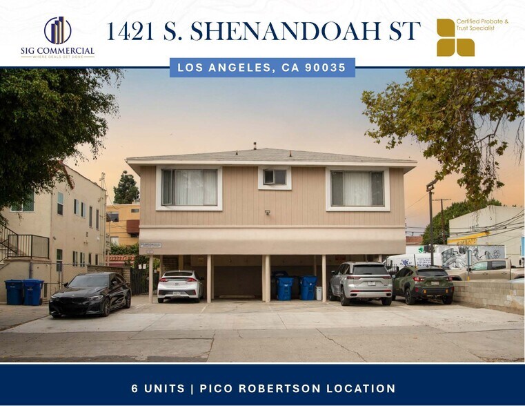Primary Photo Of 1421 S Shenandoah St, Los Angeles Apartments For Sale