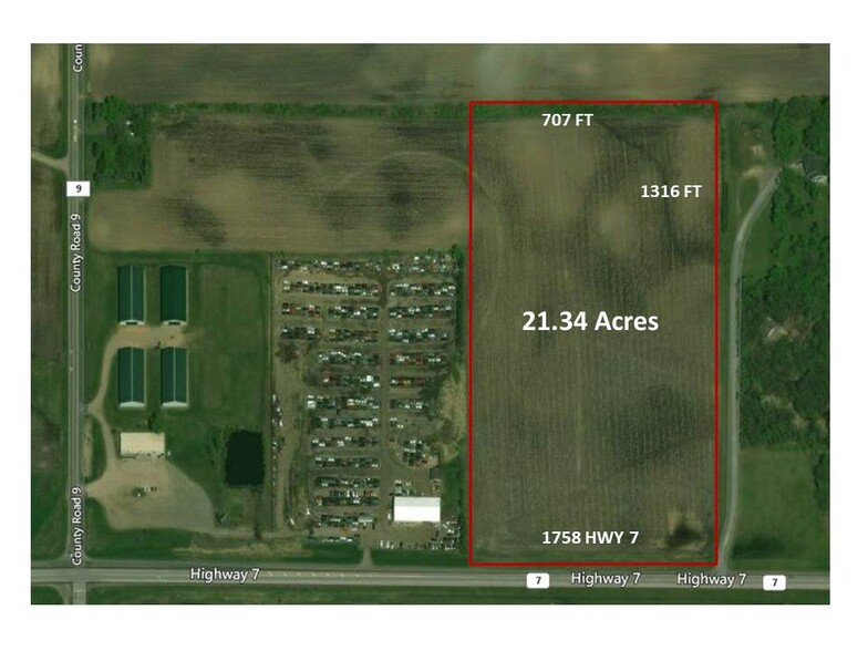 Primary Photo Of 1758 Highway 7, Lester Prairie Land For Sale