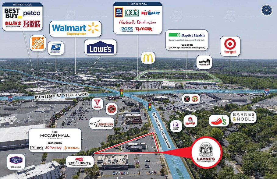 More Photos Of 3711 Mccain Blvd, North Little Rock Restaurant For Sale