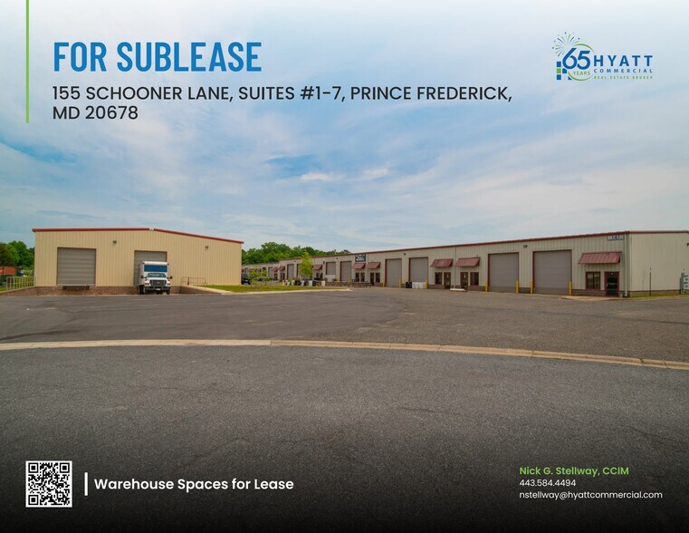 More Photos Of 155 Schooner Ln, Prince Frederick Warehouse For Lease