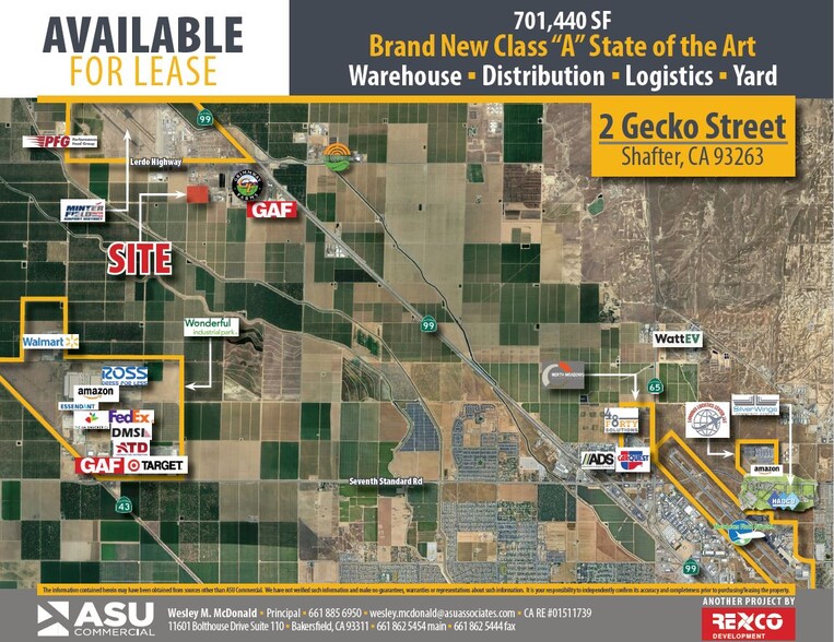 Primary Photo Of 2 Gecko Street, Shafter Distribution For Lease