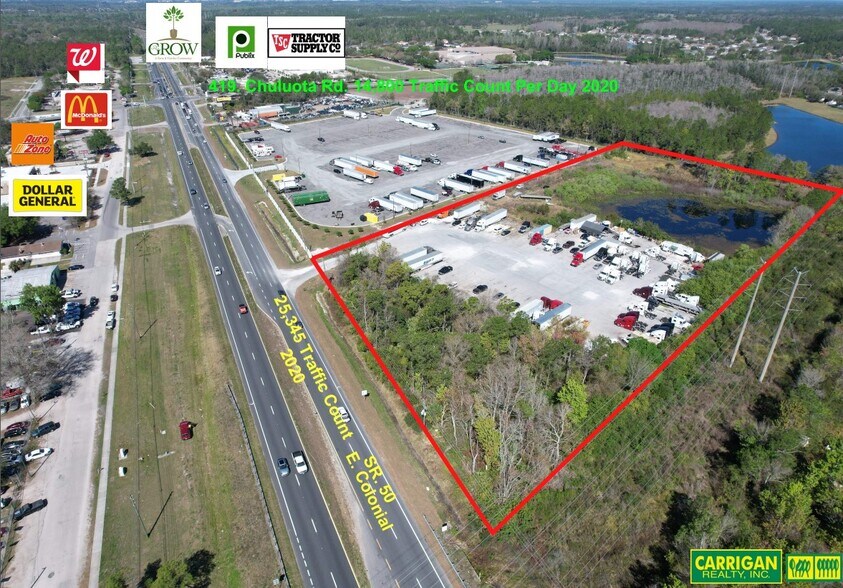 Primary Photo Of 17201 E Colonial Dr, Orlando FL 32820, Orlando Land For Sale