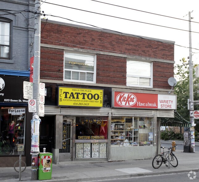 More Photos Of 616-618 Queen St W, Toronto Storefront Retail Residential For Lease