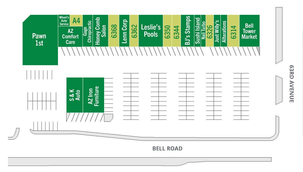 More Photos Of 6300-6390 W Bell Rd, Glendale Unknown For Lease
