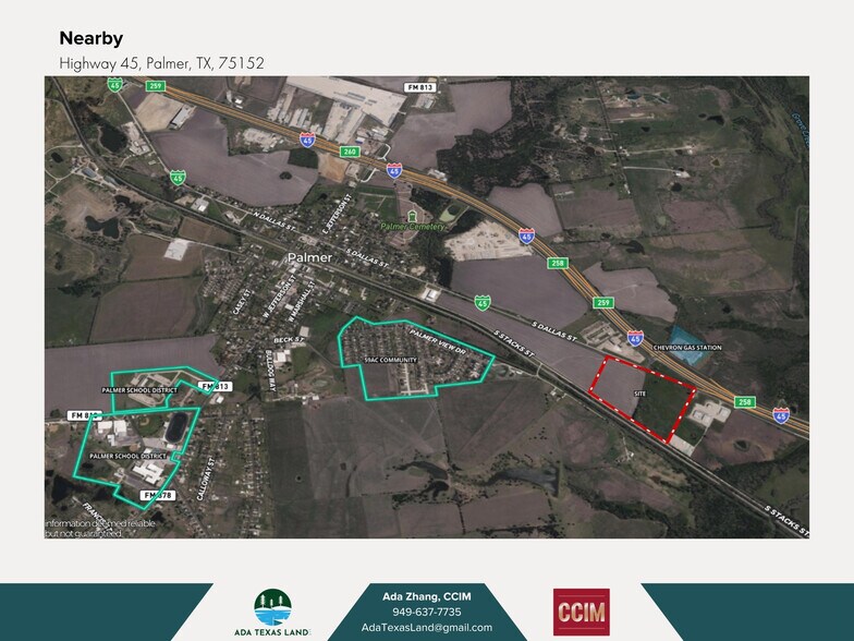 More Photos Of 12AC TBD Highway 45, Palmer Land For Sale