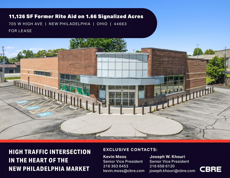 Primary Photo Of 705 W High Ave, New Philadelphia Drugstore For Lease
