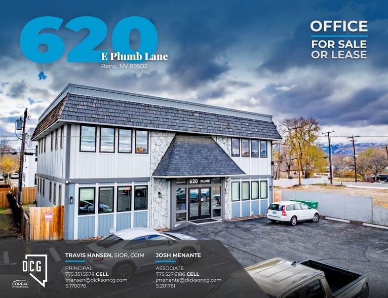 Primary Photo Of 620 E Plumb Ln, Reno Office For Sale