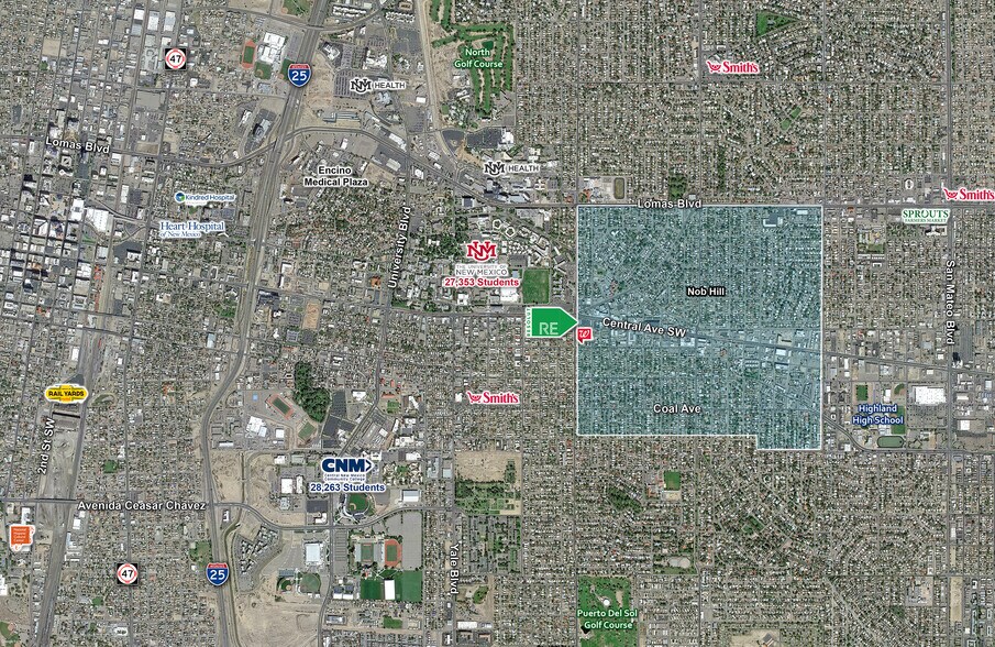 More Photos Of 2900 Central Ave SE, Albuquerque Freestanding For Lease