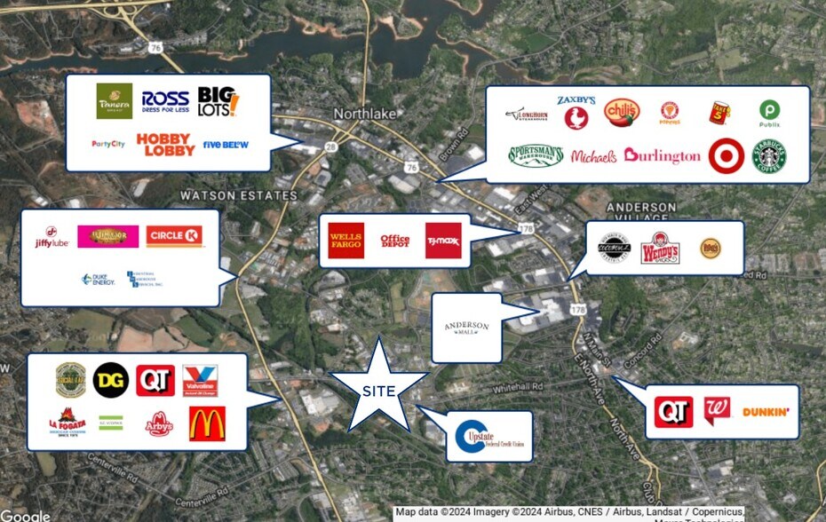 More Photos Of 1012 Whitehall Rd, Anderson Freestanding For Lease