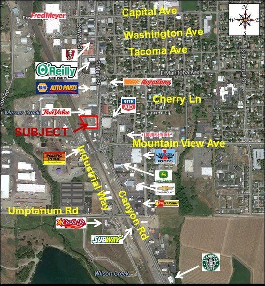 Primary Photo Of 701 S Main St, Ellensburg Land For Lease