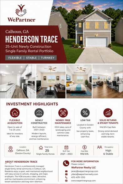 Primary Photo Of 200 Harrison Dr, Calhoun Specialty For Sale