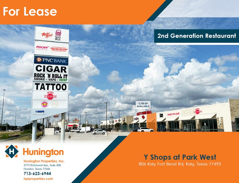 Primary Photo Of 806 Katy Fort Bend Rd, Katy Storefront For Lease