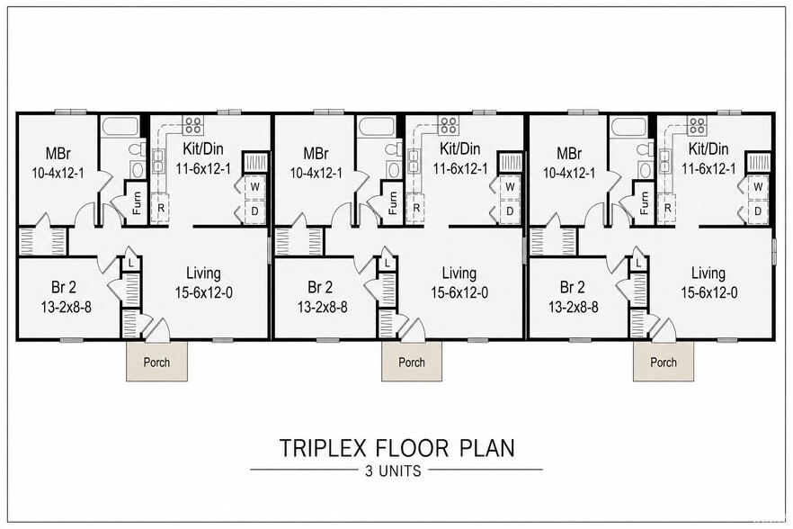 More Photos Of 124, 126, 128 Lincoln St, Oakland City Apartments For Sale