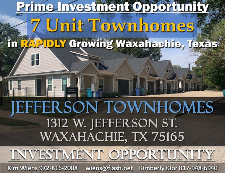 Primary Photo Of 1312 W Jefferson St, Waxahachie Apartments For Sale